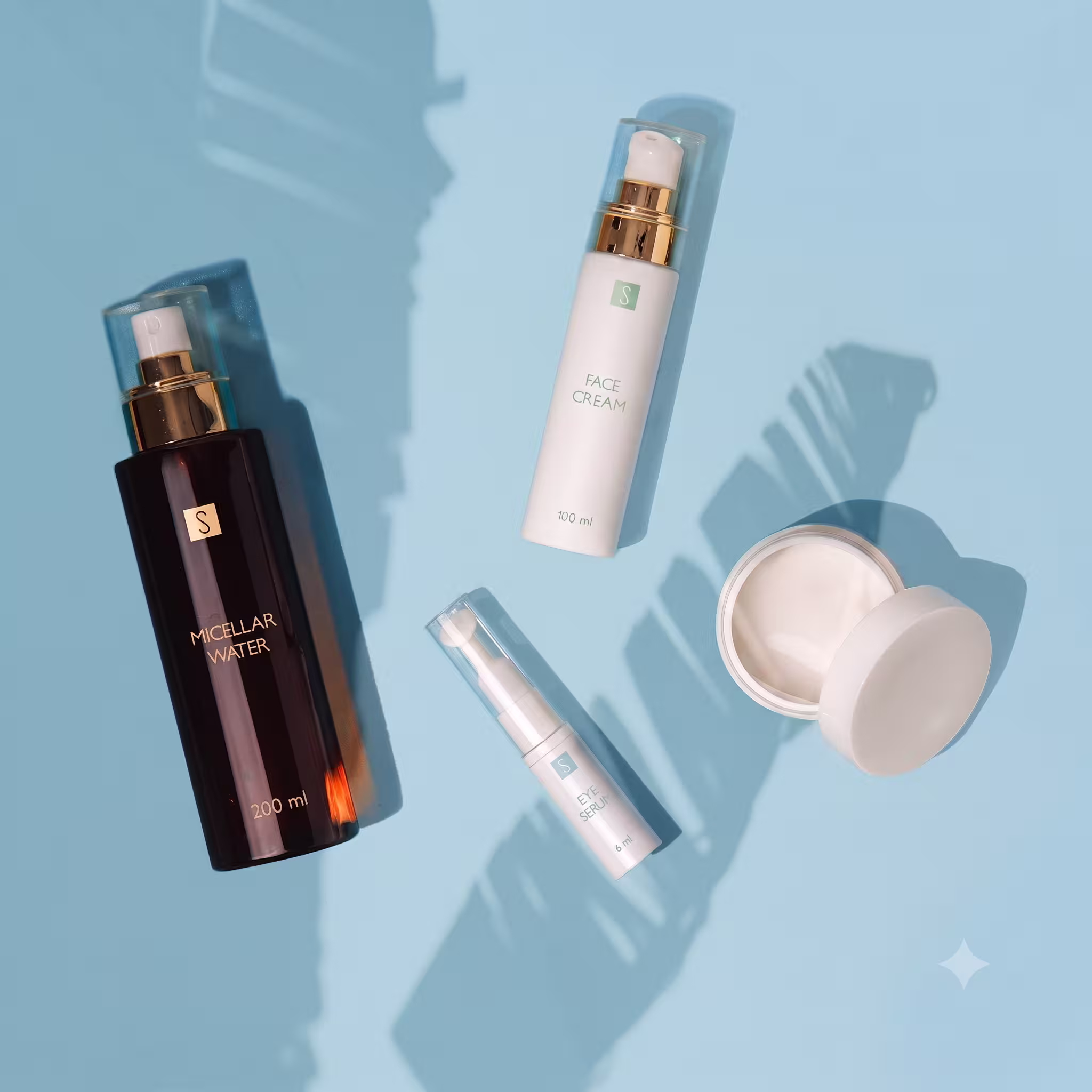 Cosmetic cream texture